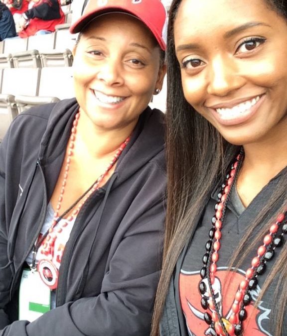 Ashleigh Goes To A Bucs Game!